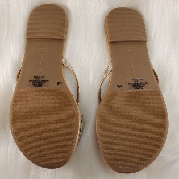 NIB I.N.C. WOMEN'S BOW FLAT SANDAL SIZE 8 - Picture 4 of 7